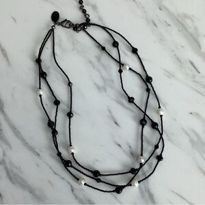 White House Black Market Seed Bead Necklace